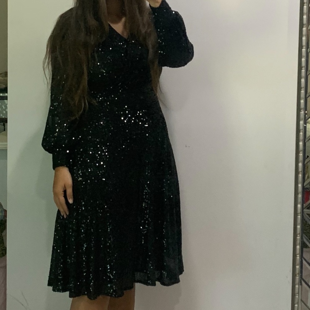 Surplice Wrap Style Dress tahari by asl